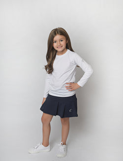 Girls Pleated Skort